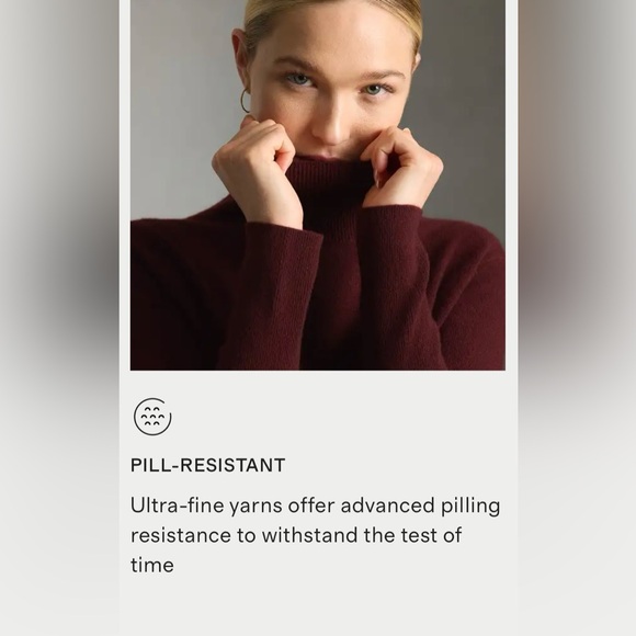 ▪️NWT Quince Mongolian Cashmere Oversized Boyfriend Cardigan Sweater in Brown - Picture 10 of 16